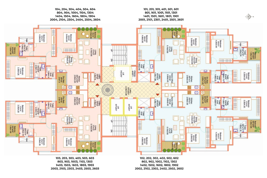 Dream-Elegance-Typical-Floor-Plan